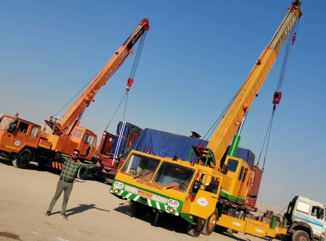 جرثقیل جلالی در بندرعباس